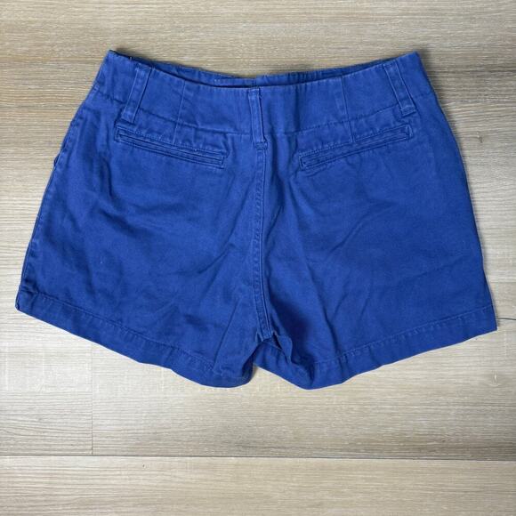 GAP Factory blue shorts with embroidered and beaded pocket detail, size 0 - Picture 3 of 5